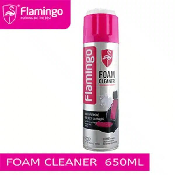 Flamingo Multi-Purpose Foam Cleaning Like Carpet, Leather, Fabric etc (650 ML)