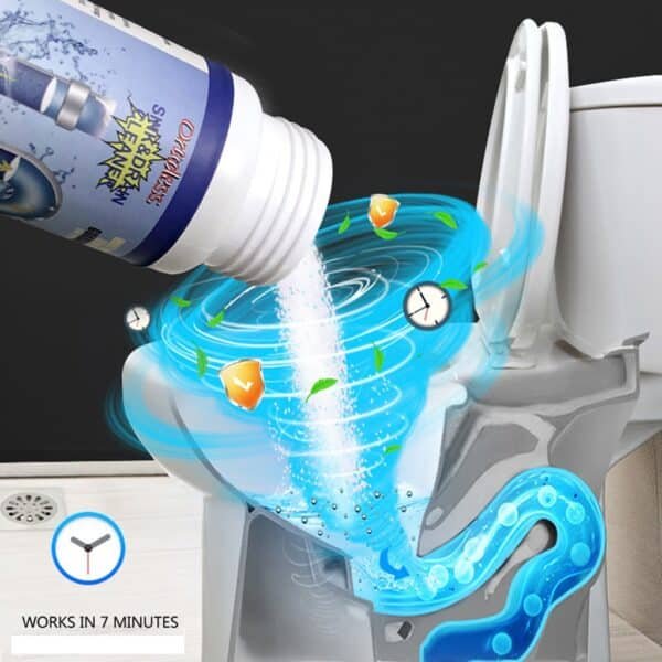 Powerful Toilet & Sink Clog Remover Drain Cleaner Powder,  Pipeline Dredger